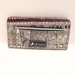 Sakroots Women's Wallet Artist a Place for Cards and Cash